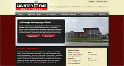 Desktop Screenshot of countryfairselfstorage.com